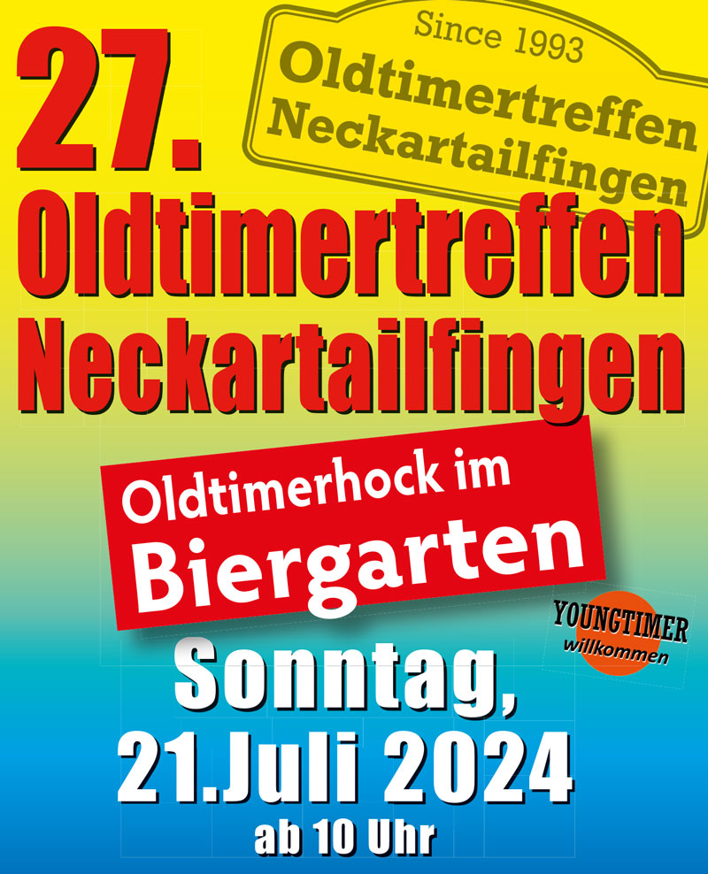 27. Oldtimertreffen Neckartailfingen